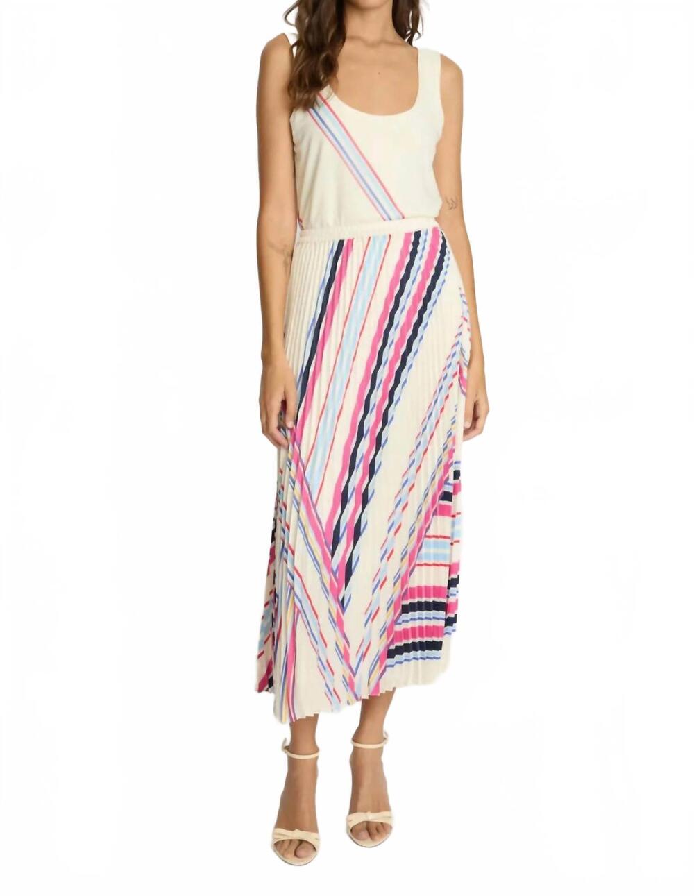 NEW CABALLERO lucille skirt in nova stripe